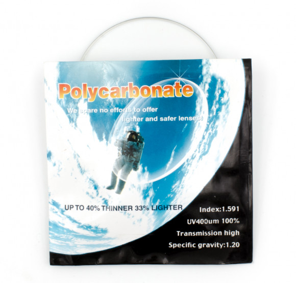Линзы POLYCARBONATE 1.59  D65
