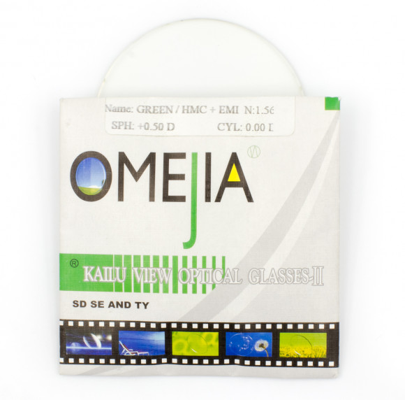 Полимерные линзы HI-MAX Green Omega 1.56  D70