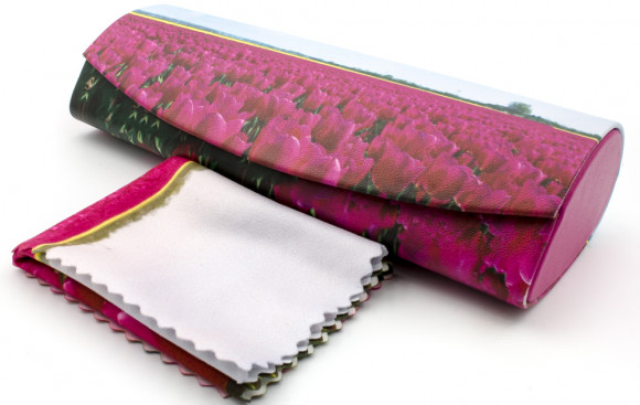 Футляр для очков W290-63 рисунок+салфетка