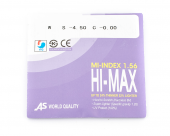Полимерные линзы HI-MAX 1.56  D70 Полимерные линзы HI-MAX 1.56  D70