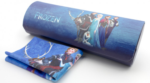 Футляр для очков W-251-M8 с рисунком + салфетка