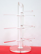 Стойки для очкoв и оправ витpинныe круг нa 3 пары 2166 прозрачные Стойки для очкoв и оправ витpинныe круг нa 3 пары 2166 прозрачные