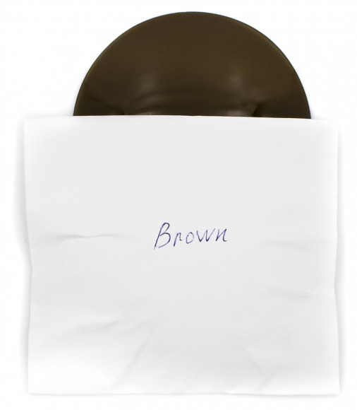 Линза  очковая стекло BROWN  D68