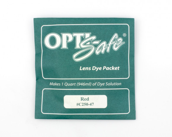 Краска OPTIsafe для линз красный 250-47