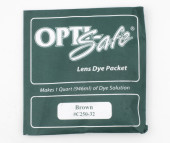 Краска OPTIsafe для линз коричневая 250-32