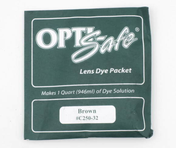 Краска OPTIsafe для линз коричневая 250-32
