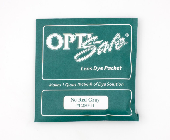 Краска OPTIsafe для линз красный-серый 250-11