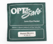 Краска OPTIsafe для линз красно-коричневый  250-39