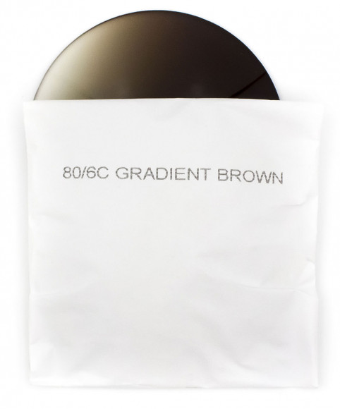 Линзы CR-39  BROWN GRADIENT D80
