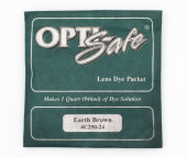 Краска OPTIsafe для линз коричневаый 250-24