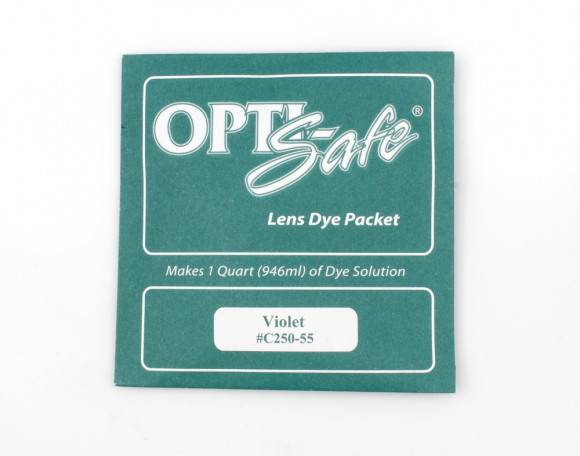 Краска OPTIsafe для линз фиолетовый 250-55