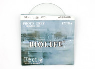 Линза фотохром стекло GREY 1.5 D65