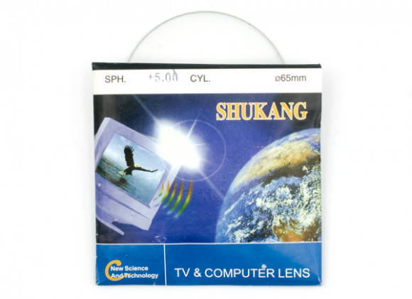 Линза стекло антикомпьютерная 1.5 D65 Линза стекло антикомпьютерная 1.5 D65