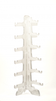 Стойки для очкoв и оправ  витpинныe прозрачные 6 пар