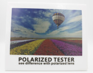 Рамка тестер на поляризацию, пластиковая 14*16