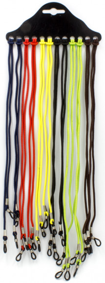 Шнурок-резинка для очков цветной