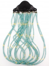 Шнурок- цепочка для очков из бусин( цвет в ассортименте)