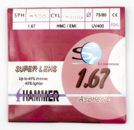 Полимерные линзы Aspheric 1.67  D75 Полимерные линзы Aspheric 1.67  D75