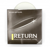 Полимерные линзы RETURN фотохромные Grey D65 Полимерные линзы RETURN фотохромные Grey D65