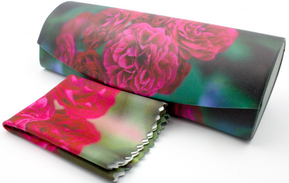 Футляр для очков W290-60 рисунок+салфетка Футляр для очков W290-60 рисунок+салфетка