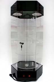 Стойка витринная с подсветкой на 16 оправ