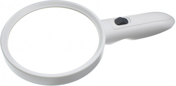 ЛУПА ручная 4x с подсветкой 2LED ЛУПА ручная 4x с подсветкой 2LED