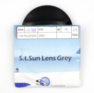 Линзы CR-39 1.5 POLARIZED GREY D70