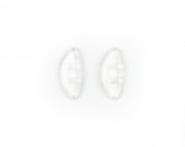 Носоупоры RAY-BAN белые (16 мм*8мм) 1407-9,  штука