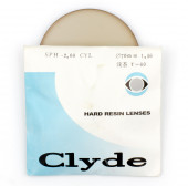 Полимерные линзы Clude Brown тонировка 1.56 D70 Полимерные линзы Clude Brown тонировка 1.56 D70