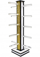 Стойки для очкoв и оправ  витpинныe нa 5 пар ( золотая)