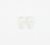 Носоупоры под винт силикон овальные маленькие1407-8,  штука