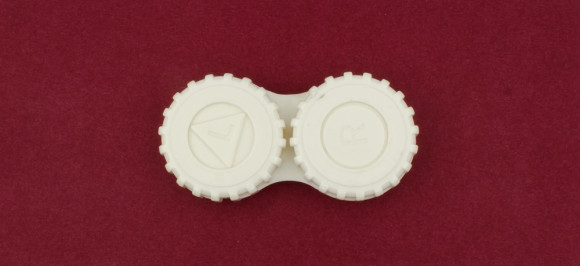 Контейнер для контактных линз №0104 65х33 мм.