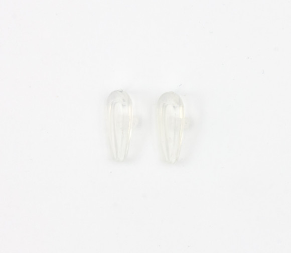 Носоупоры под винт силикон овальные средние1407-6,   штука