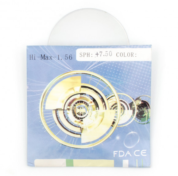 Полимерные линзы HI-MAX Blue 1.56 D70 Полимерные линзы HI-MAX Blue 1.56 D70