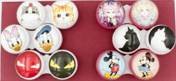 Контейнер для контактных линз №0109 60х28 мм.