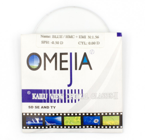Полимерные линзы HI-MAX Blue Omega 1.56  D70