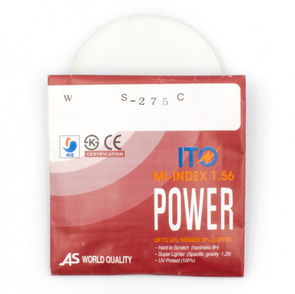 Полимерные линзы HI-MAX Blue Power 1.56 D65 Полимерные линзы HI-MAX Blue Power 1.56 D65
