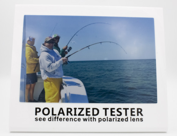 Рамка тестер на поляризацию, пластиковая 14*16