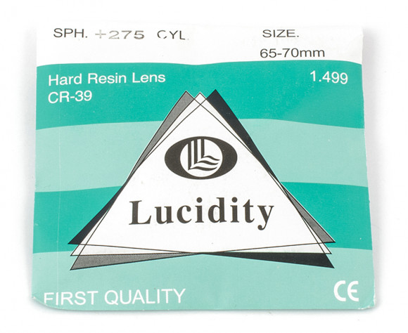 Полимерные линзы CR-39 1.49  D70