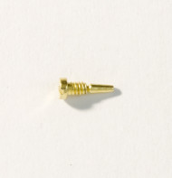 Винт для пластмассовых оправ 6 мм 1507-6 золото,упак