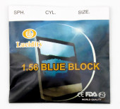 Полимерные линзы BLUE BLOCK  1.56  D65 Полимерные линзы BLUE BLOCK  1.56  D65