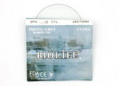 Линза фотохром стекло GREY 1.5 D65 Линза фотохром стекло GREY 1.5 D65
