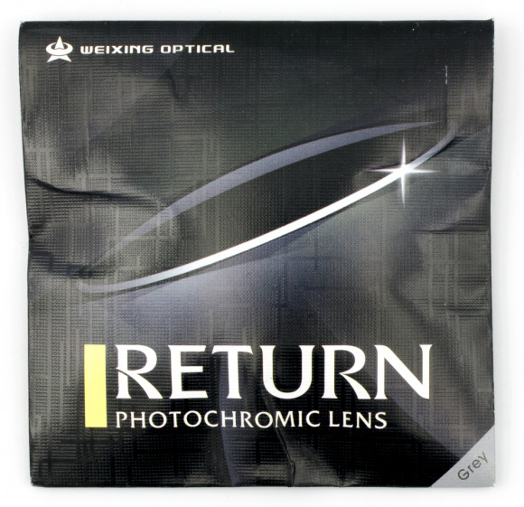 Полимерные линзы RETURN фотохромные Grey D70