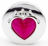 Набор для контактных линз A-8032 СЕРДЦЕ серебряный