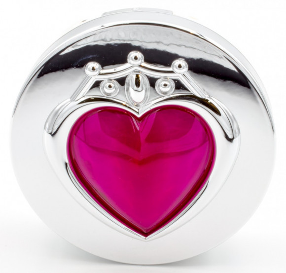 Набор для контактных линз A-8032 СЕРДЦЕ серебряный