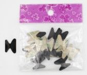 Носоупоры  для очков клейкие силиконовые 1609