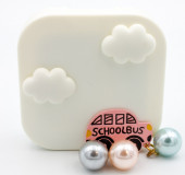 Набор для контактных линз A-917 SCHOOL BUS белый